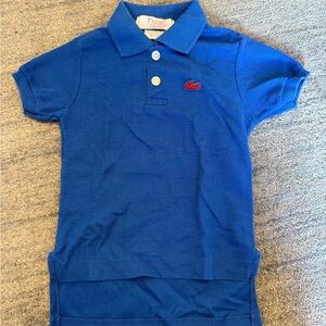 Vintage Lacoste Kids Polo in Royal Blue